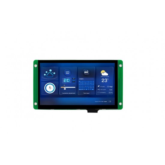 DWIN 7inch HMI LCD, Capacitive Touch, IPS TFT 1024x600 250nits LCD Display, DMG10600K070_03WTC (Medical Grade) DWIN 7inch HMI LCD, Capacitive Touch, IPS TFT 1024x600 250nits LCD Display, DMG10600K070_03WTC (Medical Grade)