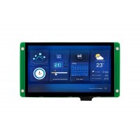 DWIN 7inch HMI LCD, Capacitive Touch, IPS TFT 1024x600 250nits LCD Display, DMG10600T070_01WTC (Industrial grade)