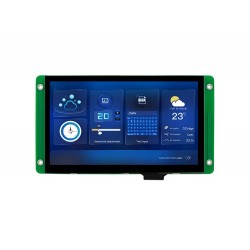 DWIN 7inch HMI LCD, Capacitive Touch, IPS TFT 1024x600 250nits LCD Display, DMG10600T070_01WTC (Industrial grade)