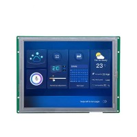 DWIN 8inch HMI Smart LCD, Resistive Touch, IPS TFT 1024x768 160nit, Serial UART Intelligent Control LCD Display, DMG10768C080_03WTR
