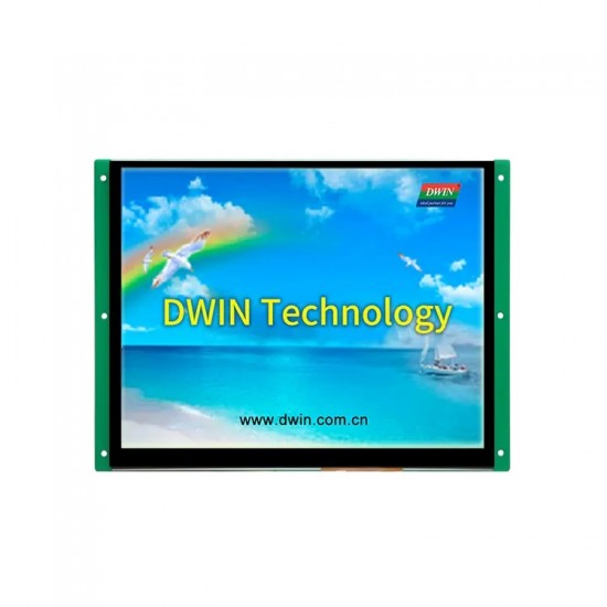 DWIN 9.7 Inch HMI TFT LCD, Capacitive Touch, TN TFT 1024x768 270nit LCD Display, DMG10768C097_03WTC (Commercial grade)