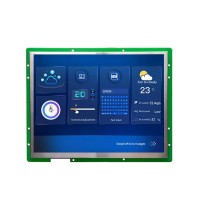 DWIN 10.4 Inch HMI LCD, Resistive Touch, IPS TFT 1024x768 240nit UART LCM LCD Display, DMG10768C104_03WTR (Commercial Grade)