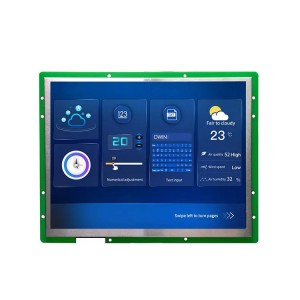 DWIN 10.4 Inch HMI LCD, Resistive Touch, IPS TFT 1024x768 240nit UART LCM LCD Display, DMG10768C104_03WTR (Commercial Grade)