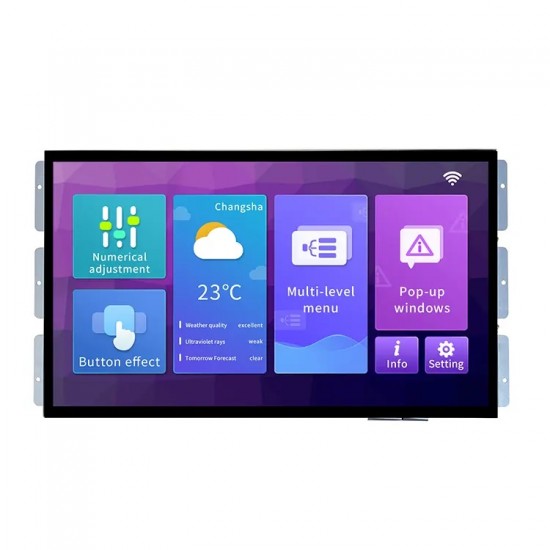 DWIN 18.5 Inch SMART LCD, No Touch, TN TFT 1366x768 250nit LCD Display, DMG13768C185_03WN (Commercial grade)