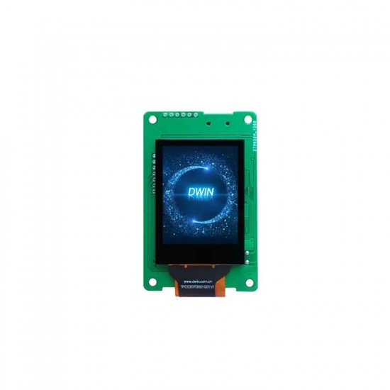 DWIN 2 Inch IPS TFT LCD, Capacitive Touch, IPS TFT 240x320 250nit UART Touch LCD Display, DMG32240C020_03WTC