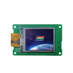 DWIN 2 Inch IPS TFT LCD, No Touch, IPS TFT 240x320 300nit UART LCD Display, DMG32240C020_03WN DWIN 2 Inch IPS TFT LCD, No Touch, IPS TFT 240x320 300nit UART LCD Display, DMG32240C020_03WN