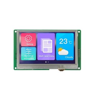 DWIN 4.3 Inch TFT LCD, Resistive Touch, RGB Interface, Intelligent LCM, TN TFT 480x272 250nit LCD Display, DMG48270C043_05WTR DWIN 4.3 Inch TFT LCD, Resistive Touch, RGB Interface, Intelligent LCM, TN TFT 480x272 250nit LCD Display, DMG48270C043_05WTR
