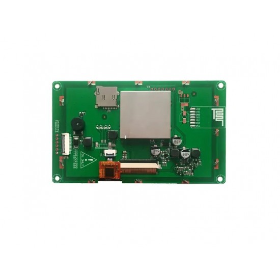 DWIN 4.3 Inch HMI TFT LCD, Resistive Touch, TN TFT 480x272 250nit UART LCM LCD Display, DMG48270C043_03WTR (Commercial grade)