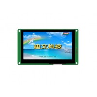 DWIN 4.3 Inch HMI TFT LCD, Capacitive Touch, TN TFT 480x272 250nit UART LCM LCD Display, DMG48270C043_03WTC (Commercial grade)