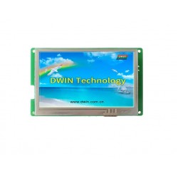 DWIN 4.3 Inch HMI TFT LCD, Resistive Touch, TN TFT 480x272 250nit UART LCM LCD Display, DMG48270C043_03WTR (Commercial grade) DWIN 4.3 Inch HMI TFT LCD, Resistive Touch, TN TFT 480x272 250nit UART LCM LCD Display, DMG48270C043_03WTR (Commercial grade)