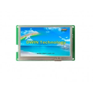 DWIN 4.3 Inch HMI TFT LCD, Resistive Touch, TN TFT 480x272 250nit UART LCM LCD Display, DMG48270C043_03WTR (Commercial grade) DWIN 4.3 Inch HMI TFT LCD, Resistive Touch, TN TFT 480x272 250nit UART LCM LCD Display, DMG48270C043_03WTR (Commercial grade)