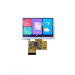 DWIN 4.3 Inch TFT LCD, No Touch, IPS TFT 480x272 300nit COF Structure LCD Display, DMG48270F043_02WN