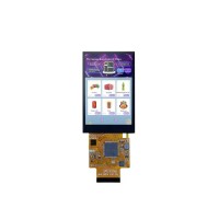 DWIN 3.5 Inch Smart LCD, Capacitive Touch, IPS TFT 320x480 300nit COF UART LCD Display, DMG48320F035_01WTC