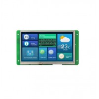 DWIN 7inch HMI Serial LCD, No Touch, TN TFT 800x480 300nit LCD Display, DMG80480C070_03WN