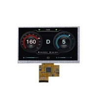DWIN 7 Inch IPS TFT, No Touch, IPS TFT 1024x600 300nit COF LCD Display, DMG10600F070_01WN