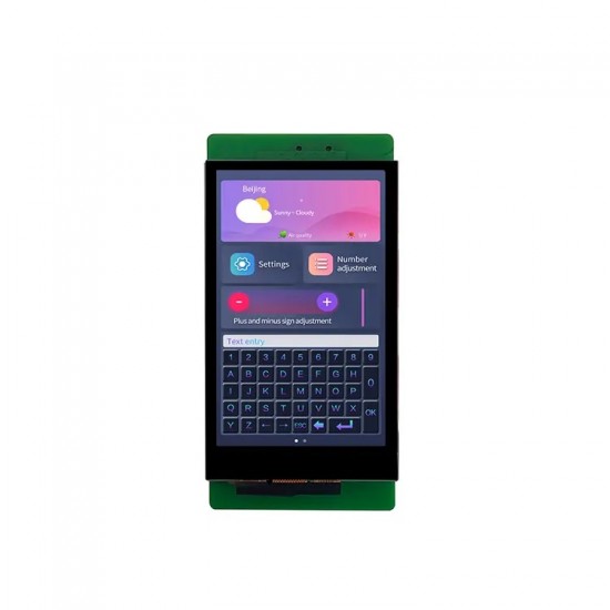 DWIN 3.5inch IPS LCD, Capacitive Touch, IPS TFT 480x800 270nit LCD Display, DMG80480T035_01WTC