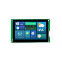 DWIN 4.3inch HMI LCD, Capacitive Touch, IPS TFT 800x480 800nit UART LCM LCD Display, DMG80480T043_09WTC (Industrial grade)