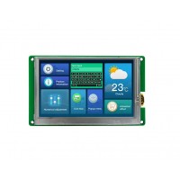 DWIN 4.3inch HMI LCD, No Touch, IPS TFT 800x480 900nit UART LCM LCD Display, DMG80480T043_09WN (Industrial grade)