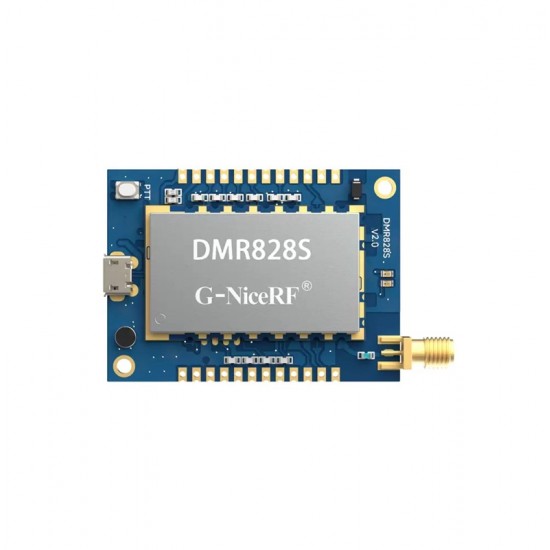 DMR828S-UHF 400~470 MHz 120dBm 2W DMR Tier II Walkie Talkie Module With AMBE++