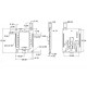 DMR828S-UHF 400~470 MHz 120dBm 2W DMR Tier II Walkie Talkie Module With AMBE++