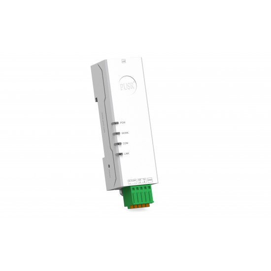 USR-DR132 RS232 to Ethernet Converter Serial Device Server - Support Modbus RTU & TCP Protocol - Din Rail Mount