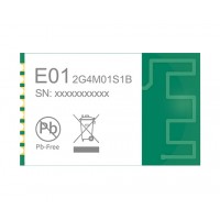 Ebyte E01-2G4M01S1B NRF24L01 2.4GHz 5dBm SPI Wireless Transceiver Module - SMD
