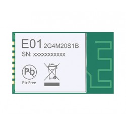 Ebyte E01-2G4M20S1B NRF24L01 PA+LNA 2.4GHz 20dBm Wireless Transceiver Module SMD
