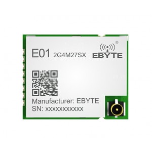 Ebyte E01-2G4M27SX NRF24L01P PA LNA 2.4GHz 27dBm SPI Wireless Transceiver Module SMD