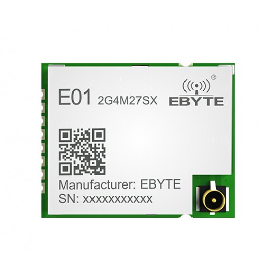 Ebyte E01-2G4M27SX NRF24L01P PA LNA 2.4GHz 27dBm SPI Wireless Transceiver Module SMD