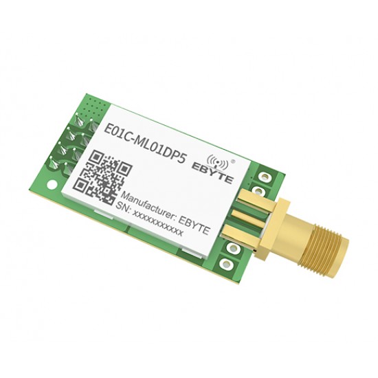 Ebyte E01C-ML01DP5 Si24R1 PA+LNA 20dBm 2.4GHz SPI Wireless Serial Port Module - SMA-K Antenna Interface