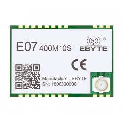 Ebyte E07-400M10S CC1101 433MHz 10dBm 1.5Km SPI Wireless RF Module Ebyte E07-400M10S CC1101 433MHz 10dBm 1.5Km SPI Wireless RF Module