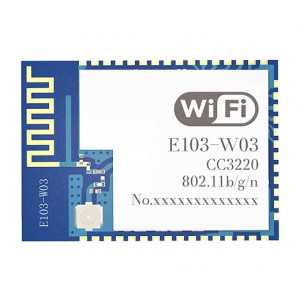 Ebyte E103-W03 CC3220R 2.4GHz Ultra-low Power Serial Port to WiFi Module SMD Ebyte E103-W03 CC3220R 2.4GHz Ultra-low Power Serial Port to WiFi Module SMD