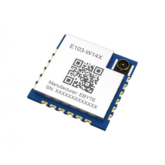 Ebyte E103-W14X Wi-Fi& BLE Module - IEEE 802.11b/g/n WiFi & BLE5.2 - 500 Meter Communication Distance Ebyte E103-W14X Wi-Fi& BLE Module - IEEE 802.11b/g/n WiFi & BLE5.2 - 500 Meter Communication Distance