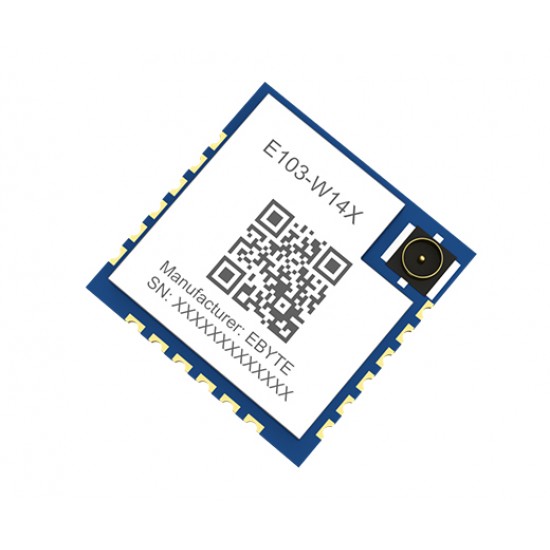 Ebyte E103-W14X Wi-Fi& BLE Module - IEEE 802.11b/g/n WiFi & BLE5.2 - 500 Meter Communication Distance Ebyte E103-W14X Wi-Fi& BLE Module - IEEE 802.11b/g/n WiFi & BLE5.2 - 500 Meter Communication Distance