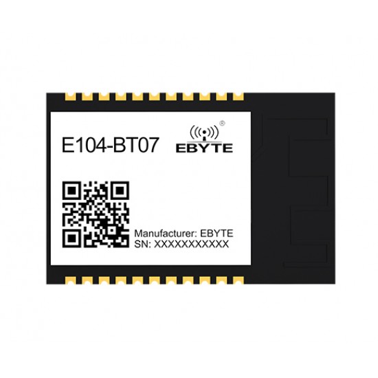 Ebyte E104-BT07 2.4GHz BLE 5.1 Low Power Consumption Wireless Bluetooth Module