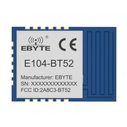 Ebyte E104-BT52 DA14531 2.4GHz BLE5.0 Bluetooth to UART Module