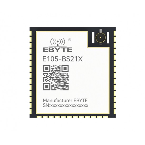 Ebyte E105-BS21X 2.4GHz 6dBm SparkLink Low Energy BLE Module - Support BLE 5.2 - UART Interface - 270M Communication Distance