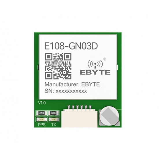 Ebyte E108-GN03D AT6558R BDS/GPS/GLONASS GNSS Multi-mode Satellite Positioning And Navigation Module