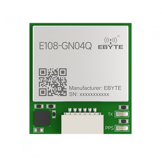 Ebyte E108-GN04Q GNSS Multi-Mode Satellite Positioning and Navigation Module - Ceramic Antenna & UART Interface Ebyte E108-GN04Q GNSS Multi-Mode Satellite Positioning and Navigation Module - Ceramic Antenna & UART Interface