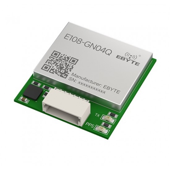 Ebyte E108-GN04Q GNSS Multi-Mode Satellite Positioning and Navigation Module - Ceramic Antenna & UART Interface Ebyte E108-GN04Q GNSS Multi-Mode Satellite Positioning and Navigation Module - Ceramic Antenna & UART Interface