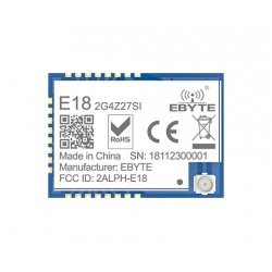 Ebyte E18-2G4Z27SI CC2530F256+PA 2.4GHz 27dBm ZigBee3.0 Wireless Module - 2.5km Communication Distance Ebyte E18-2G4Z27SI CC2530F256+PA 2.4GHz 27dBm ZigBee3.0 Wireless Module - 2.5km Communication Distance