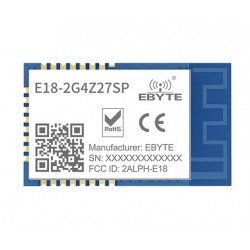 Ebyte E18-2G4Z27SP CC2530 2.4GHz 500mW ZigBee Wireless Module With PCB Antenna Ebyte E18-2G4Z27SP CC2530 2.4GHz 500mW ZigBee Wireless Module With PCB Antenna