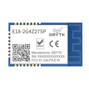 Ebyte E18-2G4Z27SP CC2530 2.4GHz 500mW ZigBee Wireless Module With PCB Antenna Ebyte E18-2G4Z27SP CC2530 2.4GHz 500mW ZigBee Wireless Module With PCB Antenna