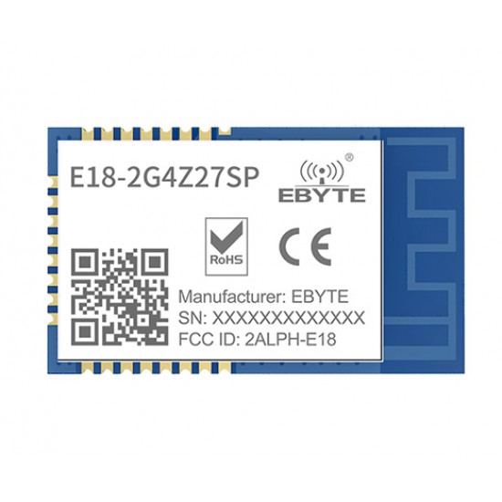 Ebyte E18-2G4Z27SP CC2530 2.4GHz 500mW ZigBee Wireless Module With PCB Antenna