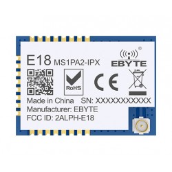 Ebyte E18-MS1PA2-IPX CC2530 2.4-2.48GHz 20dBm ZigBee3.0 Wireless Module Ebyte E18-MS1PA2-IPX CC2530 2.4-2.48GHz 20dBm ZigBee3.0 Wireless Module