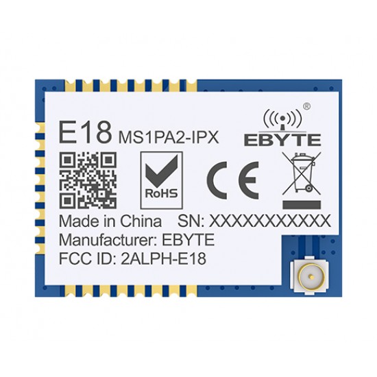 Ebyte E18-MS1PA2-IPX CC2530 2.4-2.48GHz 20dBm ZigBee3.0 Wireless Module