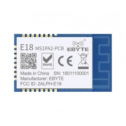 Ebyte E18-MS1PA2-PCB CC2530 2.4-2.48GHz 20dBm ZigBee3.0 Wireless Module Ebyte E18-MS1PA2-PCB CC2530 2.4-2.48GHz 20dBm ZigBee3.0 Wireless Module