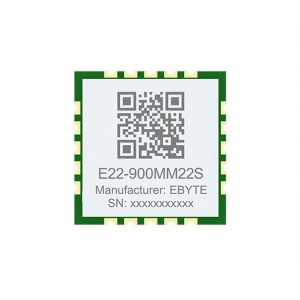 Ebyte E22-900MM22S SX1262 868~915MHz 22dBm Ultra Small Size LoRa Module SMD Ebyte E22-900MM22S SX1262 868~915MHz 22dBm Ultra Small Size LoRa Module SMD