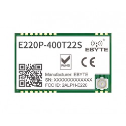 Ebyte E220P-400T22S LLCC68 433~470MHz 22dBm LoRa Wireless Module Ebyte E220P-400T22S LLCC68 433~470MHz 22dBm LoRa Wireless Module
