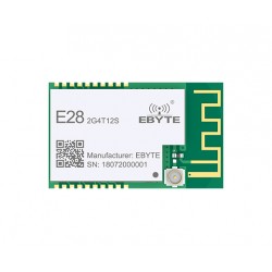 Ebyte E28-2G4T12S SX1281 2.4GHz 12dBm LoRa Wireless RF Transmitter Module - UART Interface - 3km Communication Distance Ebyte E28-2G4T12S SX1281 2.4GHz 12dBm LoRa Wireless RF Transmitter Module - UART Interface - 3km Communication Distance